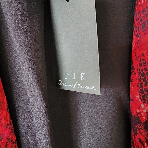 PJK Patterson J. Kincaid Snake Skin Open Blazer - Picture 4 of 7